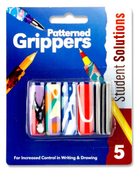 STUDENT SOLUTIONS CARD 5 PATTERNED GRIPPERS