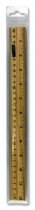 STUDENT SOLUTIONS 30cm WOODEN RULER