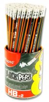 MAPED BLACK'PEPS TRIANGULAR RUBBER TIPPED PENCIL - HB (72)
