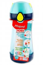 PICNIK CONCEPT 430ml BOTTLE WITH HANDLE - BLUE/GREEN