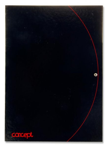 CONCEPT BOX FILE - BLACK & RED