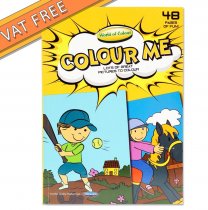 WOC A4 48pg COLOURING BOOK - BOLD