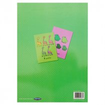 WOC A4 96pg NUMBER FUN PERFORATED COLOURING BOOK