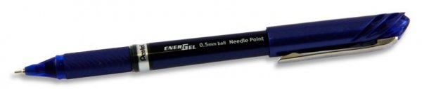 PENTEL ENERGEL 0.5mm NEEDLE TIP GEL PEN - BLUE