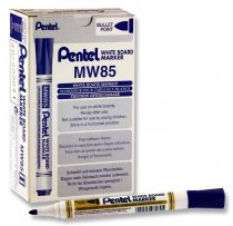 PENTEL MW85 WHITEBOARD MARKER BULLET POINT - BLUE