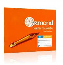 ORMOND 40pg B4 LEARN TO WRITE COPY BOOK