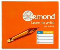 ORMOND 40pg B4 LEARN TO WRITE COPY BOOK