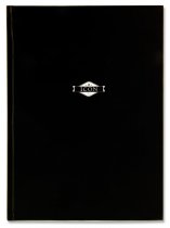 ICON A4 135gsm HARDCOVER SKETCH BOOK 64 SHEETS - BLACK