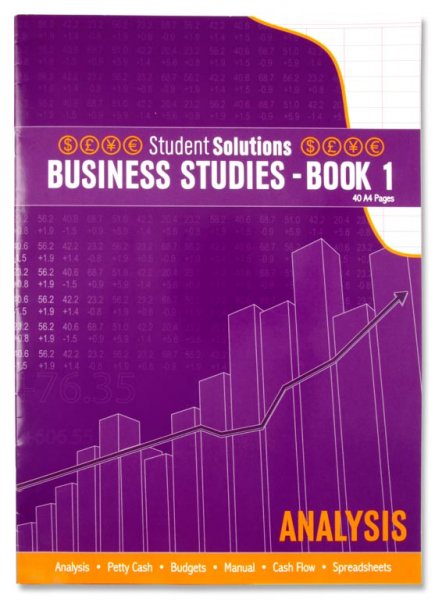 STUDENT SOLUTIONS A4 40pg BUSINESS STUDIES - BOOK 1