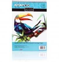 ICON A4 110gsm SPIRAL SKETCH PAD 30 SHEETS