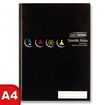 STUDENT SOLUTIONS A4 HARDCOVER 128pg SCIENCE BOOK
