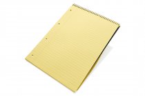 CONCEPT A4 160pg SPIRAL MEMORY NOTEBOOK - CANARY