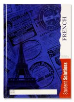 STUDENT SOLUTIONS A4 160pg HARDCOVER NOTEBOOK - FRENCH