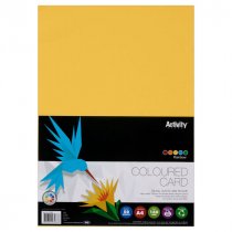 PREMIER ACTIVITY A4 160gsm CARD 50 SHEETS - RAINBOW