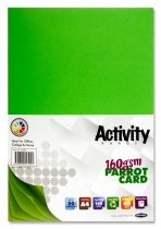 PREMIER ACTIVITY A4 160gsm CARD 50 SHEETS - PARROT
