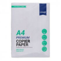 BULK BUY Concept A4 Copier Paper - Ream Paper CASE-5x500sheet ream