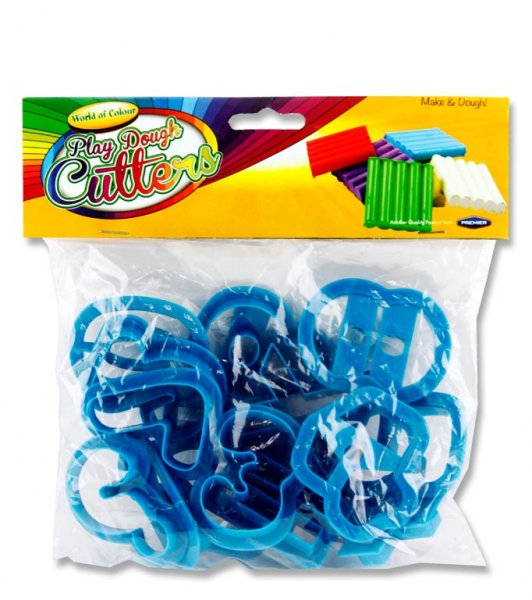 WOC PKT.16 6cm PLAY DOUGH CUTTERS - NUMBERS