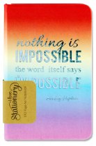 I LOVE STATIONERY A6 192pg JOURNAL - RAINBOW QUOTES 3 ASST.