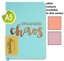 I LOVE STATIONERY A5 192pg JOURNAL - ORGANISED CHAOS 3 ASST.