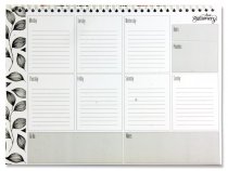 I LOVE STATIONERY A4 SPIRAL WEEKLY PLANNER 40 SHEETS