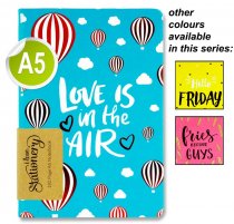 I LOVE STATIONERY A5 192pg JOURNAL - QUOTES FUN 3 ASST.