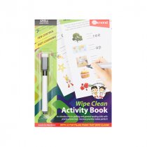 ORMOND A5 22PG WIPE CLEAN ACTIVITY BOOK W/PEN - SPELL