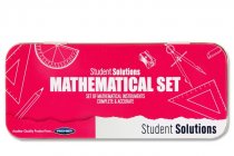 STUDENT SOLUTIONS 9pce MATHS SET - PINK