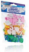 CRAFTY BITZ PKT.125 FOAM SELF ADHESIVES STICKERS - LETTERS