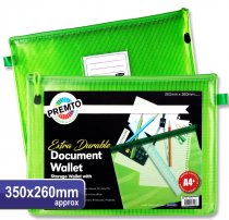 PREMTO A4+ EXTRA DURABLE MESH WALLET - CATERPILLAR GREEN