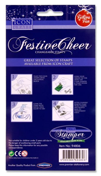 * ICON CRAFT CHANGEABLE STAMPS - FESTIVE CHEER