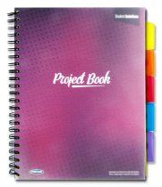 STUDENT SOLUTIONS A4 250pg PP 5 SUBJECT PROJECT BOOK 3 ASST.