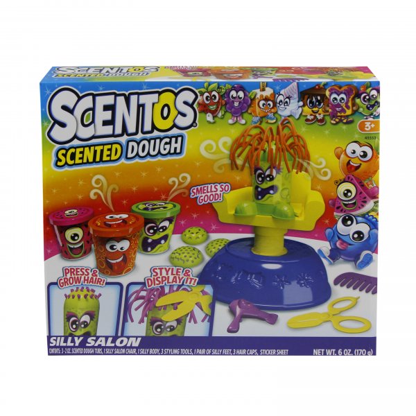 SCENTOS 10pce SCENTED DOUGH SILLY SALON