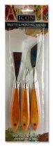 ICON SET OF 3 PALETTE KNIVES - No's 0,5,14