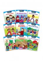 Over The Moon Senior Infants Fiction Readers-Includes pictured 9 titles