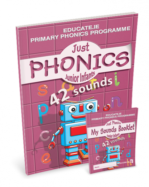 Just phonics Junior Infants 2 (42 Sounds) + Sounds Booklet