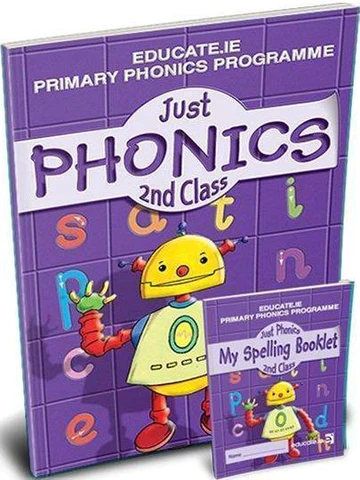 Just phonics Second Class + Sounds Booklet