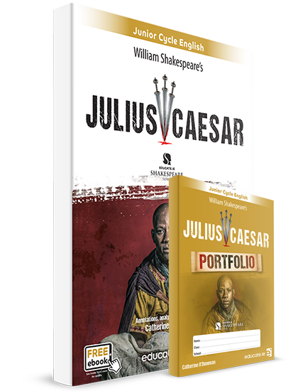 Julius caesar play text & portfolio