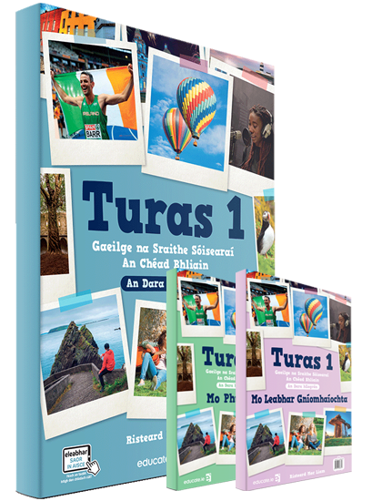 Turas 1 2nd edition textbook & mo phunann/mo leabhar gníomhaíochta