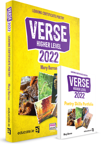 Verse 2022 (HL) textbook & poetry skills portfolio