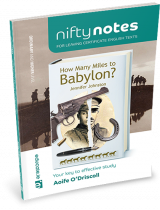 how many miles to babylon? - nifty notes