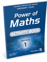 Power of maths paper 1 (OL) activity book