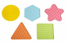 set of 5 texture mats