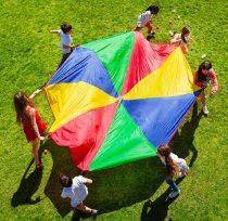 Traditional parachute 6m