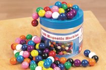 MAGNETIC COLOURED MARBLES TUB