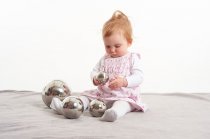 SENSORY REFLECTIVE SILVER BALLS- End OF Line Sale-Clearance
