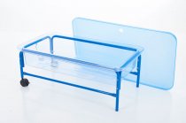 CLEAR WATER TRAY AND STAND 40CM