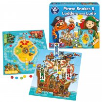 PIRATE SNAKES AND LADDERS & LUDO