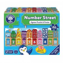 NUMBER STREET JIGSAW PUZZLE