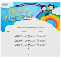 Clever Kidz Pkt.25 Reward Certificates - Student Of The Week