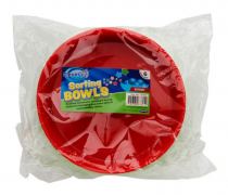 Clever Kidz Pkt.6 Sorting Bowls Round - Asst Colours